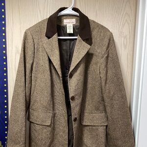 Vintage Cambridge Country Size  14  Brown Women’s  Blazer Jacket